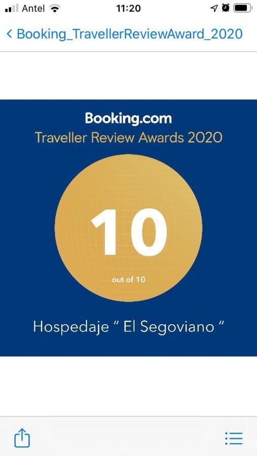 Hospedaje “ El Segoviano “ Carmelo Extérieur photo